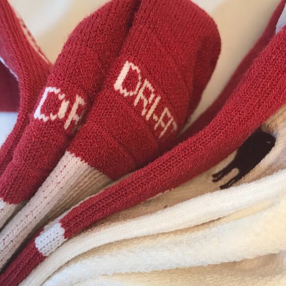 Nike Alabama Crimson Tide Football Crew Socks SX7923-990 Home/Away 2 Pair W 4-6 - Picture 6 of 9